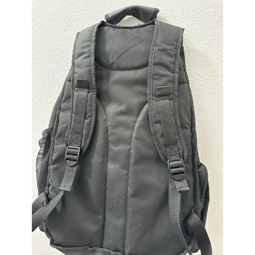 Harley Davidson Genuine Motorcycle Black Adjustable Backpack Laptop Compartment